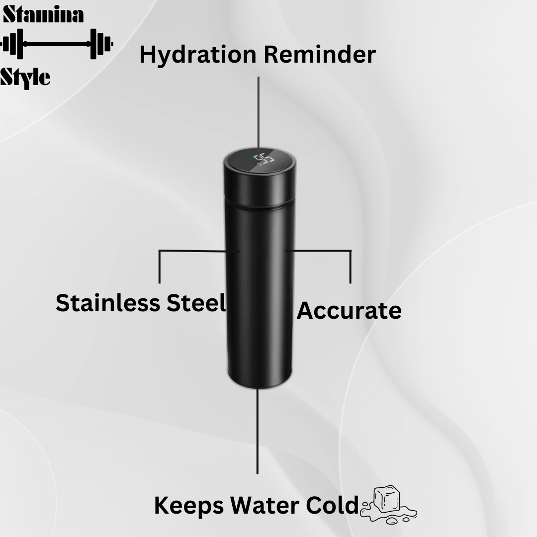 Stamina Style™ Temperature Display Water Bottle